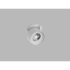 LED 2 Vnútorné otočné zapustené svietidlo KLIP P.7,7 cm biele