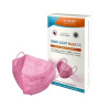 Ústenka NANO M.ON - NANO LIGHT MASK, nano rúška v tvare respirátora (10 ks) ružová (8594030604045)