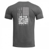 Pánske tričko Ageron American Flag Pentagon® – Wolf Grey vel. S