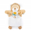 Plyšový lev na bábkové divadlo Lion Hand Puppet Doudou et Compagnie hnedý 25 cm od 0 mes