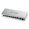 ZyXEL Zyxel GS1200-10v3 Riadený L2 Gigabit Ethernet (10/100/1000) Desktop Šedá (GS1200-10V3-EU0101F)