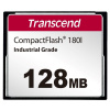 TRANSCEND CompactFlash Card CF180I, 128MB, SLC mode WD-15, Wide Temp.