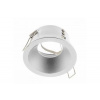 GTV Stropní bodové svítidlo ELVA, IP54, kulaté, O 85x45 mm, bílé