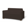Dekoria Poťah na sedačku Solsta, čokoládová, Poťah na sedačku Solsta, Cotton Panama, 702-03