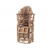 Ugears | Ugears - 3D drevenené mechanické puzzle Hodinový strojček s tourbillonom | DV0121