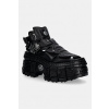 New Rock sandále dámske kožené ITALI NEGRO, TANK CASCO NEGRO PIN LATERA M.BIOS131.C2 čierna EUR 36