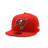 Kšiltovka New Era - 59FIFTY - Tampa Bay Buccaneers - Team Color velikosti fitted caps 7 5/8 (60.6 cm)