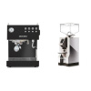 Ascaso Steel DUO, Black + Eureka Mignon Turbo, CR chrome