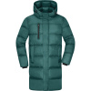 James & Nicholson Kabát JN 1368, zimní, pánská COT021368amn05-smoky green 2XL Zelená smoky