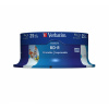 Verbatim BD-R 25 GB 6x Speed, printable, Cakebox - 25 ks (43811)