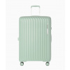 Veľký mätový kufor Marbella s drážkami