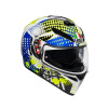 AGV K3 SV MULTI PLK POP WHITE/BLUE/LIME Velkosť: XL