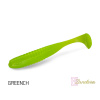 Delphin Zandera UVs - Greench 10cm Plastová nástraha 5ks