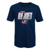 Outerstuff Dětské tričko Columbus Blue Jackets NHL Frosty Center Ultra Veľkosť: Dětské XL (13 - 15 let)