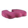 Powerton Podsedák, pod zadok, ergonomický, vínovo červený, pamäťová pena, Powerton