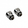 Corsair Hydro X Series 90° Rotary Adapter Twin Pack — Chrome CX-9055008-WW