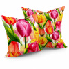 Vankúš - Vankúš velor tulips 5Made 50x50 cm (Vankúš velor tulips 5Made 50x50 cm)