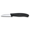 Victorinox 6.7303 univerzálny kuchynský nôž, 6 cm hladká čepeľ, čierny