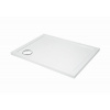AQUATEK SMC 100 x 80cm obdĺžniková sprchová vanička, polymér, biela, SMC100X80