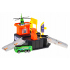 Majlo Toys Parkovacia garáž s autíčkom helikoptérou a hracou podložkou Racing Garage