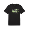 Pánske Tričko s krátkym rukávom PUMA ESS LOGO LAB SUMMER TEE 68467101 – Čierna