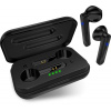 CONNECT IT sluchátka do uší s mikrofonem True Wireless SonicBass, černá CEP-1000-BK