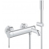 Grohe Vanová baterie Essence New se sprchovým setem 150 mm chrom 33628001