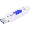 Transcend JetFlash® 790 USB flash disk 128 GB biela, modrá TS128GJF790W USB 3.2 Gen 2 (USB 3.1); TS128GJF790W