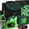 Školská taška - batoh Starpak Pixel Green 5 v 1 VIACFAREBNÝ