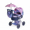 Dětský kočárek DeCuevas 85076 skládací pro panenky se slunečníkem a taškou Magic Bubble 2024 - 60 cm