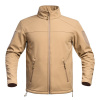 Bunda FIGHTER softshell TAN veľ.4XL