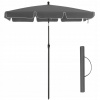 Záhradný slnečník - Záhradný nábytok Ergo Hakano - Beachumbrella/Gray/2x (Záhradný nábytok Ergo Hakano - Beachumbrella/Gray/2x)