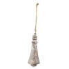 Clayre & Eef Prírodná drevená antik dekorácia - Ø 6*16 cm - Clayre & Eef