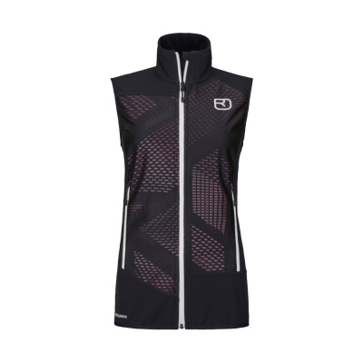 Ortovox dámská softshellová vesta Col Becchei Vest W | farba: black raven, veľkosť: M