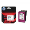 Atramentová náplň HP C2P11AE HP 651 trojfarbená (300 str.) pre DeskJet Ink Advantage 5575/ 5645, originálny toner/ink, TIP