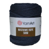 Špagát Macrame Rope 5 mm Špagát Macrame Rope 5 MM Tmavo modrá 784