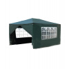 Záhradný altánok, párty stan 3 x 4 m so stenami a oknami zelená