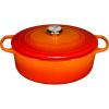 Le Creuset Signature Casserole oval 31 cm volcanic