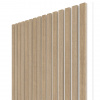 WALL CONCEPT akustický panel Dub Butterscotch, biely filc + MDF, 2750x604x21 mm, 1,66 m2