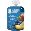 Gerber Natural Kapsička Jablko čučoriedka a banán ovocná desiata 90 g