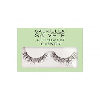 Gabriella Salvete False Eyelash Kit Light & Wispy (W) 1ks, Umelé mihalnice