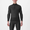 CASTELLI Cyklistické tričko s dlhým rukávom - COLD DAYS 2ND LAYER - čierna XL