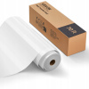 VEVOR Vinylová fólia 30,48 x 2133,6 cm Biela PVC na bavlnené tkaniny