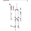 SRAM ROCK SHOX ROCKSHOX DMPRINT RT JUDYG RL 120 CRN A1