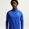 Nike Men's France International Licensed Drill Top Blue/Orange M