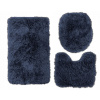 Kúpelňová predložka - Mäkké 3HCZ Kúpeľne koberce Shaggy Navy Blue (Kúpelňová predložka - Mäkké 3HCZ Kúpeľne koberce Shaggy Navy Blue)
