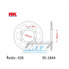 RK Chains Rozeta oceľová (prevodník) 1844-52zubov RK - Yamaha MT125+FZ16+YS125 + YZFR125 + YZF-R125 + XSR125+MTM125+MTN125