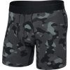 SAXX DROPTEMP COOLING COTTON BOXER BRIEF FLY pebble camo-graphite - M
