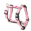Max&Molly H-Harness Retro Pink - farebné postroje pre psov a šteniatka, nastaviteľné - S