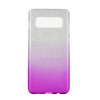 Puzdro gumené Samsung G973 Galaxy S10 Shining transparentno-ružo